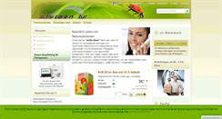 Desktop Screenshot of natursubstanzen.de